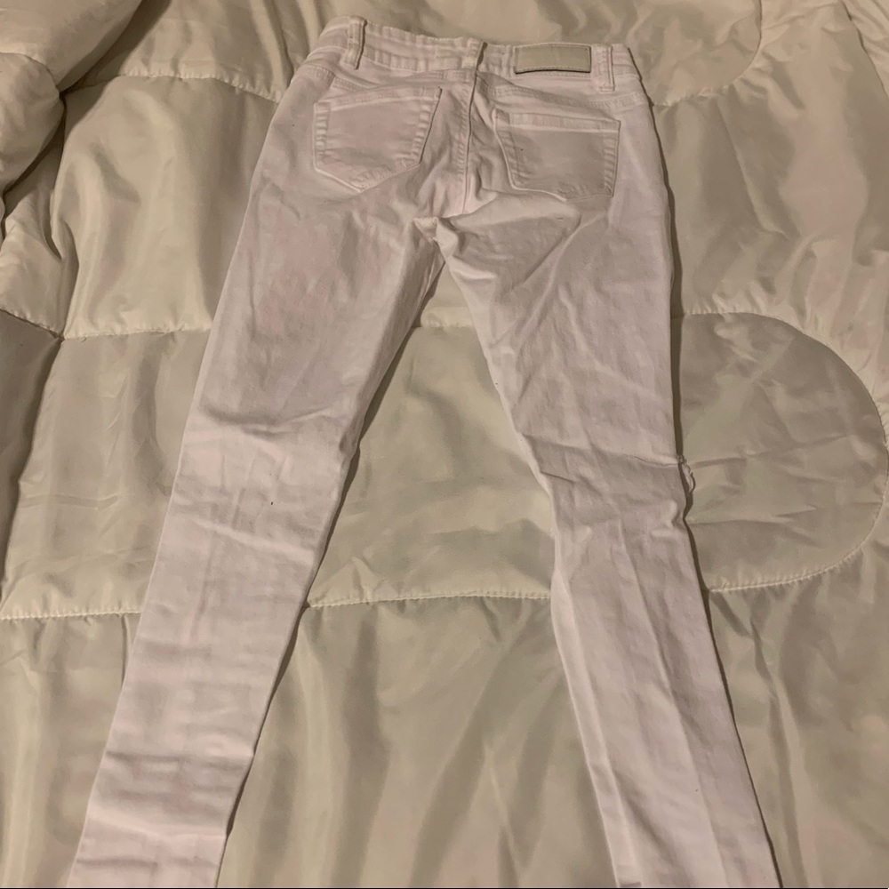 White Ripped Jeans - Picture 2 of 3